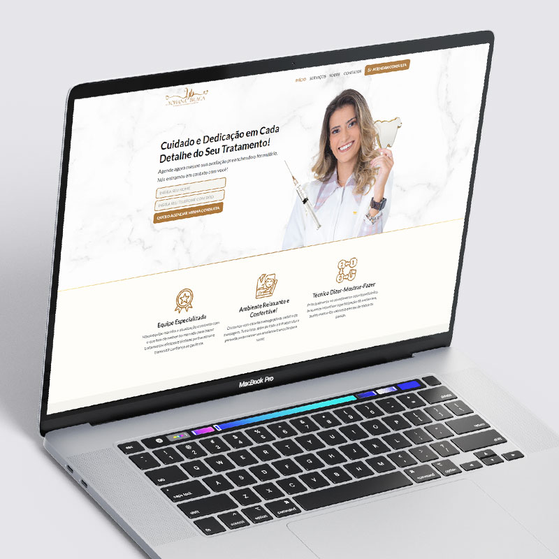 Site Dentista Yohana Braga