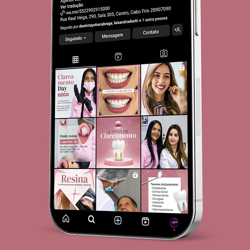 Instagram FMS Odontologia